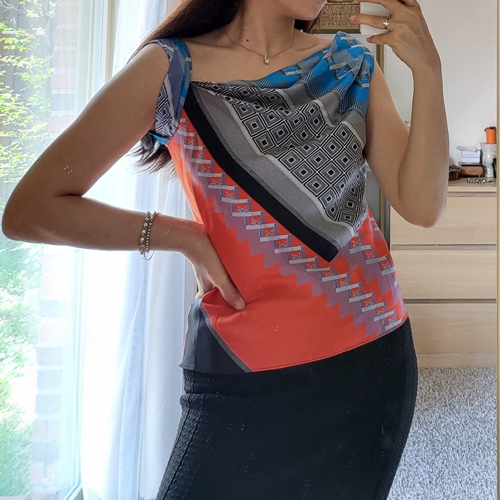 Derek lam silk top